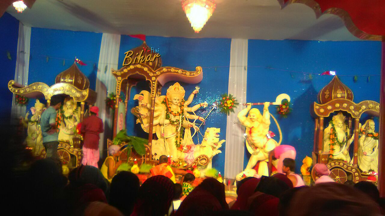 Beautiful Durga Puja Images from Sitamadhi-Bihar